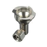 3M 26110 PPS Series 2.0 Adapter, Type S24, 1/4 Female, R-Angle 18 Thread NPS, Side Cup Mount (7100135940) (4 Pack) - 3