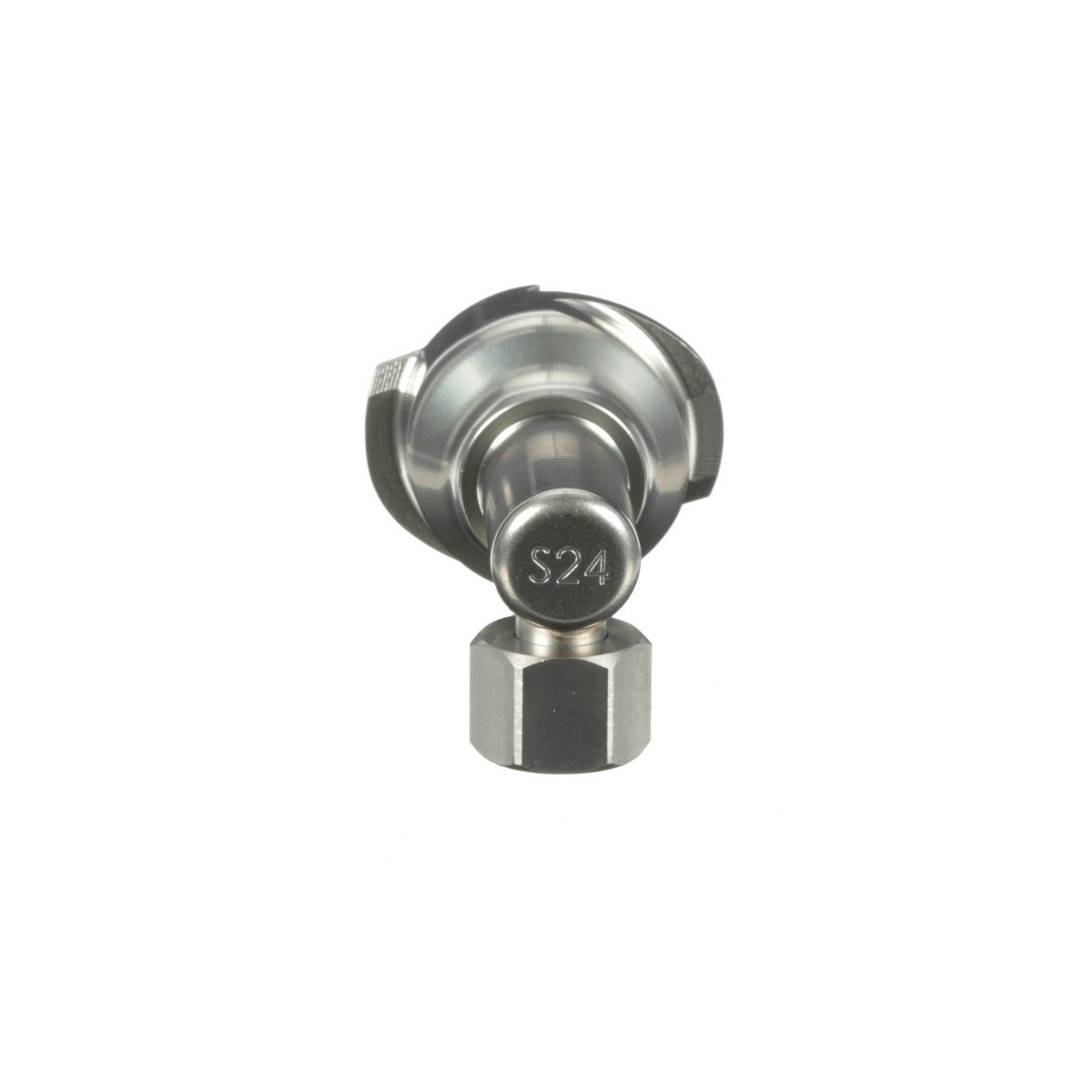 3M 26110 PPS Series 2.0 Adapter, Type S24, 1/4 Female, R-Angle 18 Thread NPS, Side Cup Mount (7100135940) (4 Pack) - 5