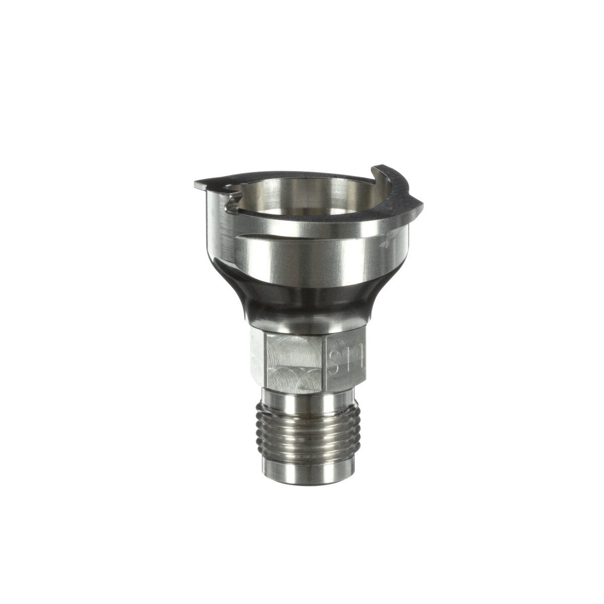 3M 26018 PPS Series 2.0 Spray Gun Adapter, Type S11, 3/8 in-18 NPS Male, Silver (7100135942) (4 Pack) - 5