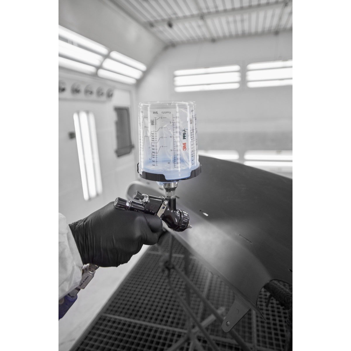3M 26018 PPS Series 2.0 Spray Gun Adapter, Type S11, 3/8 in-18 NPS Male, Silver (7100135942) (4 Pack) - 8