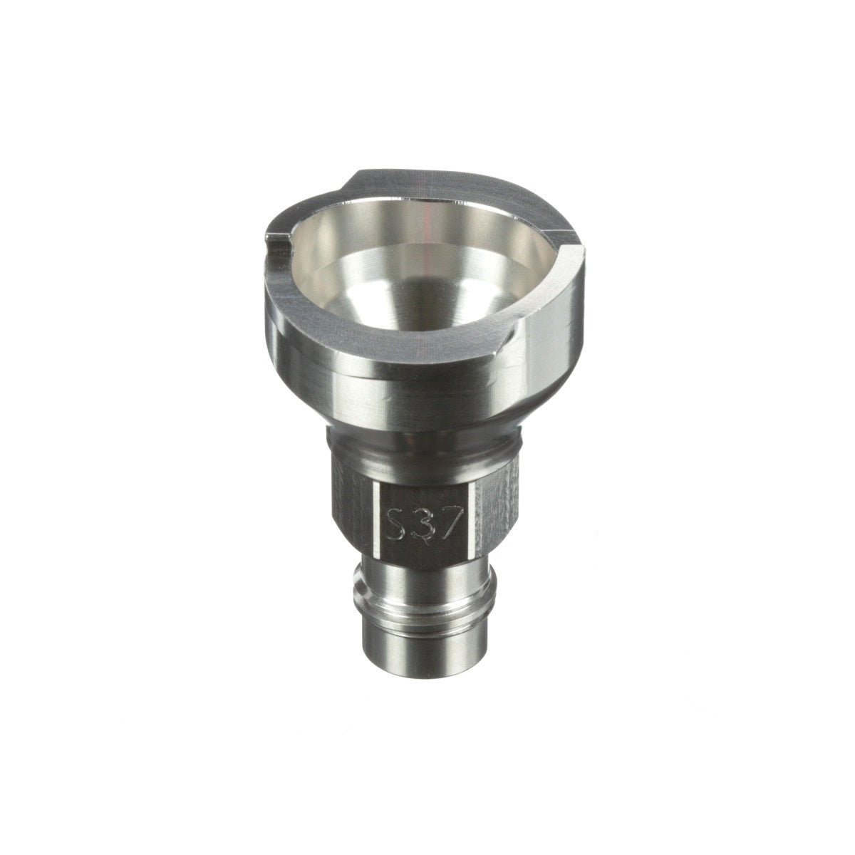 3M 26132 PPS 2.0 Spray Gun Adapter S37, 5/8 in Male 11 UNC Modified (7100135949) (4 Pack) - 5