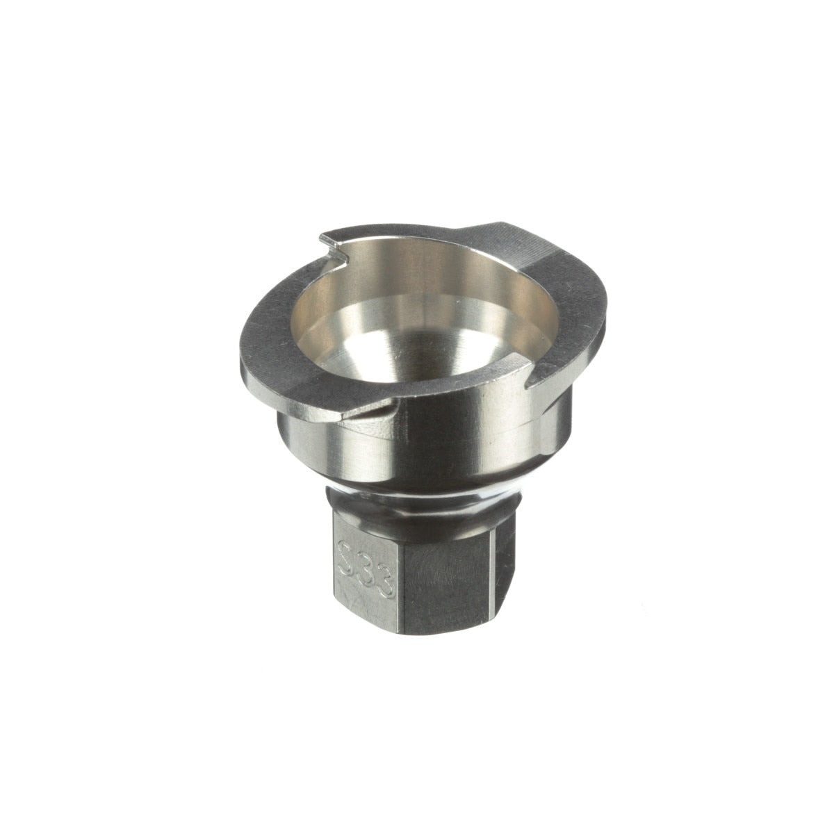 3M PPS Series 2.0 Spray Cup System Adapter, Type S33, 1/8-27 NPT Thread (26128) (7100135950) (4 Pack) - 4