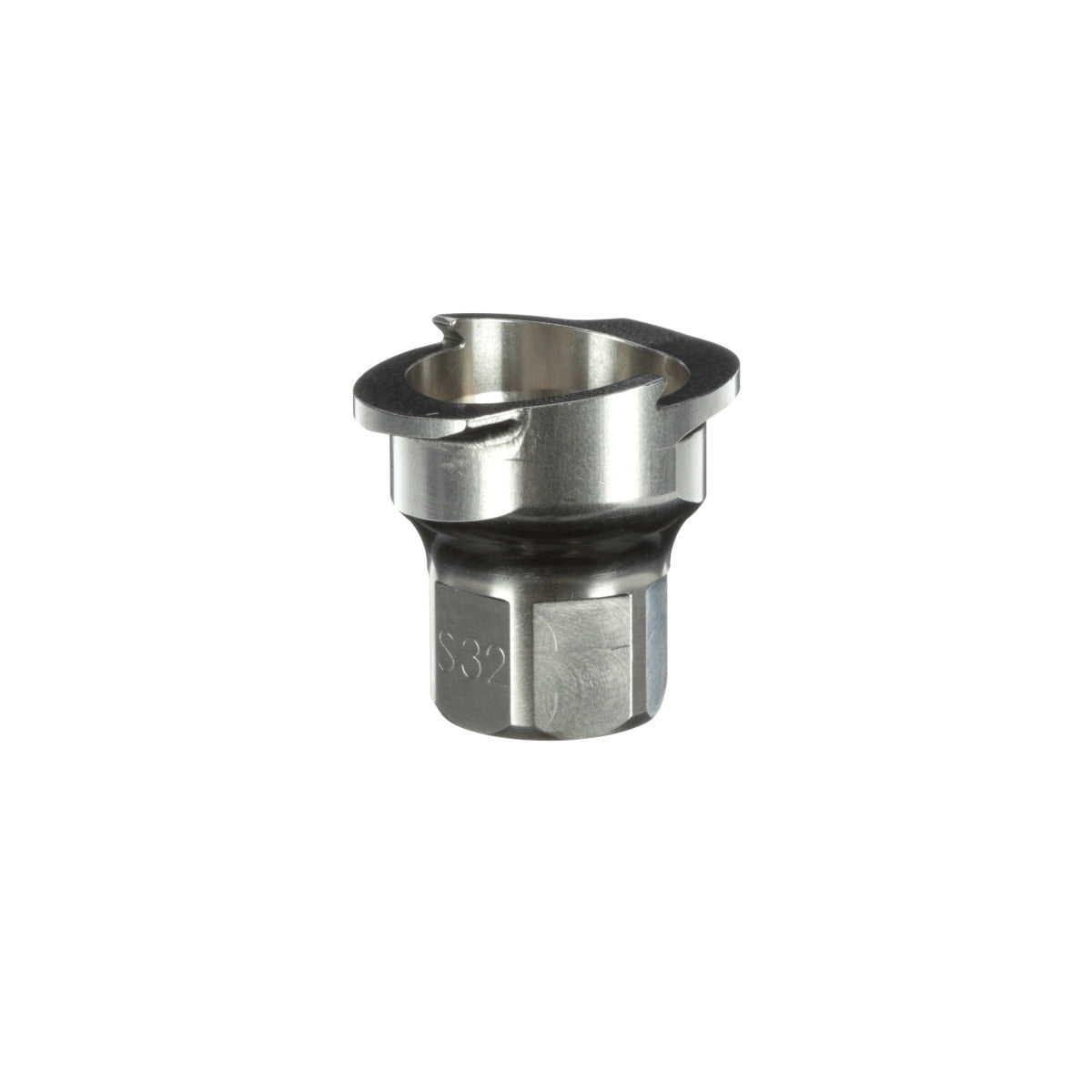 3M S32 PPS Spray Gun Adapter, Series 2.0, 18 mm Female, 1.5 mm Thread, Connects Select Sagola Paint Guns (26136) (7100135952) (4 Pack) - 4