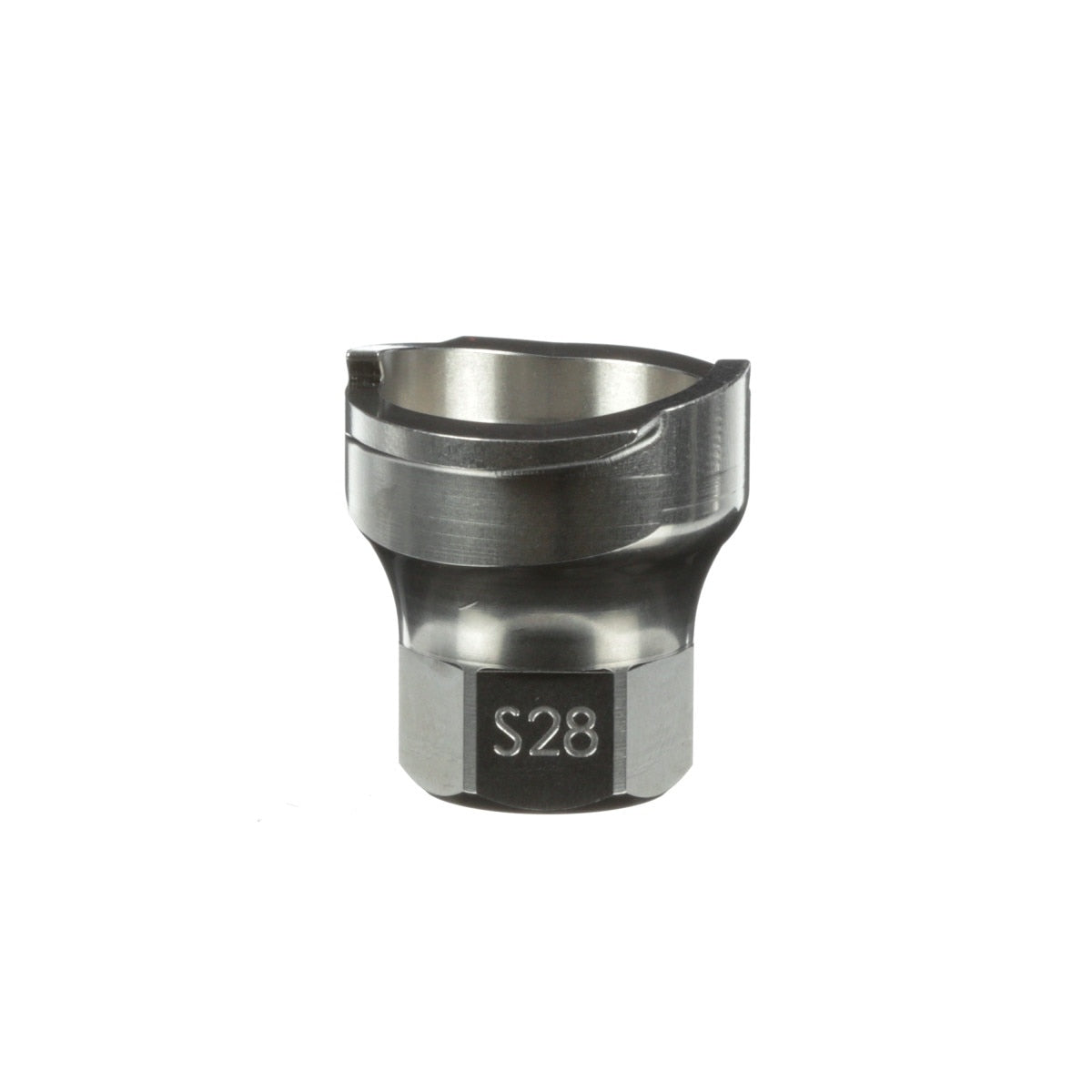 3M PPS Series 2.0 Adapter, Type S28, 17.5 mm Female, 19 TPI Thread (26120) (7100135956) (4 Pack)