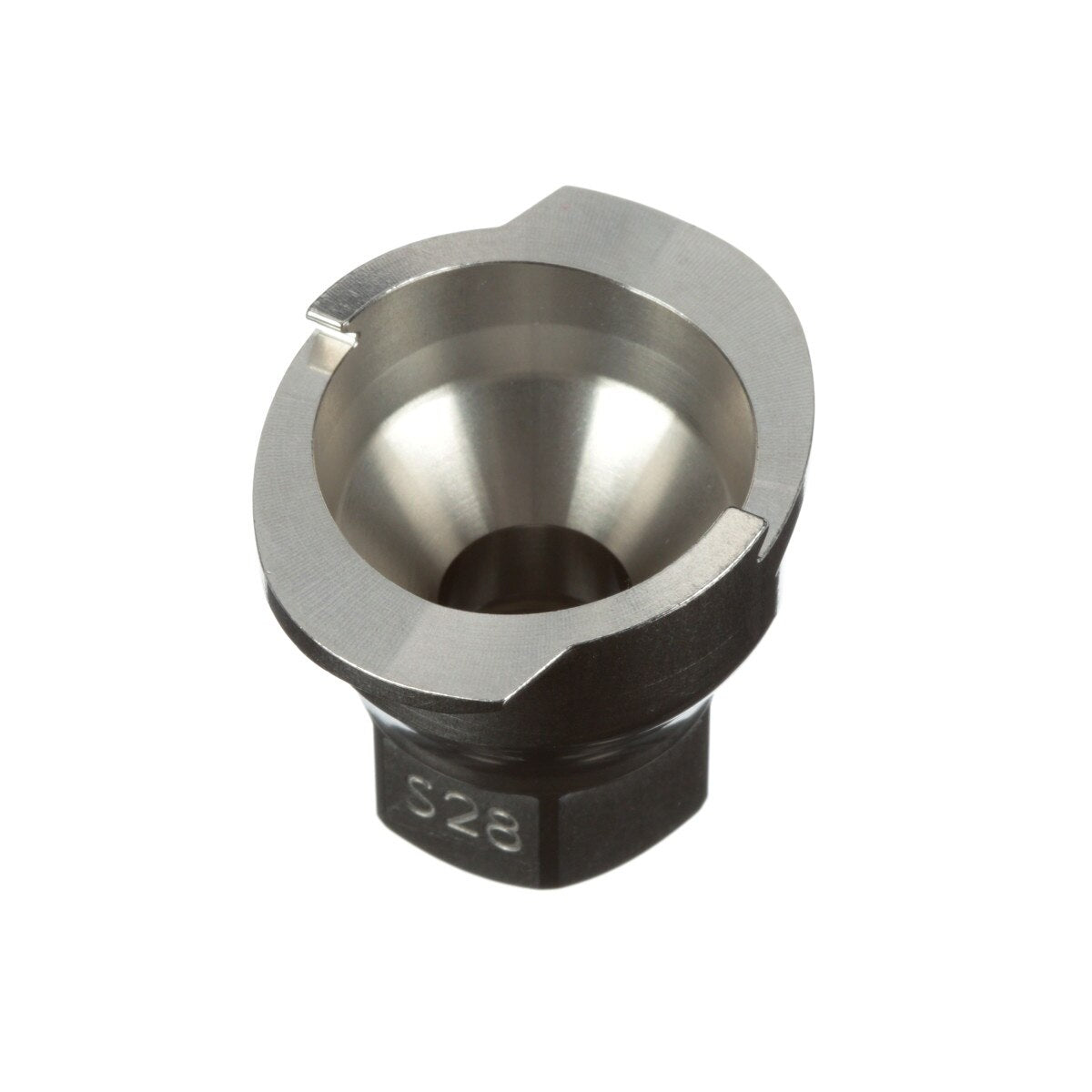 3M PPS Series 2.0 Adapter, Type S28, 17.5 mm Female, 19 TPI Thread (26120) (7100135956) (4 Pack) - 2