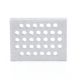3M 28324 Hookit Interface Pad, Medium Density Foam, Gray, 3 in x 4 in x 1/2 in, 33 Holes (7100138159) (10 Pack)