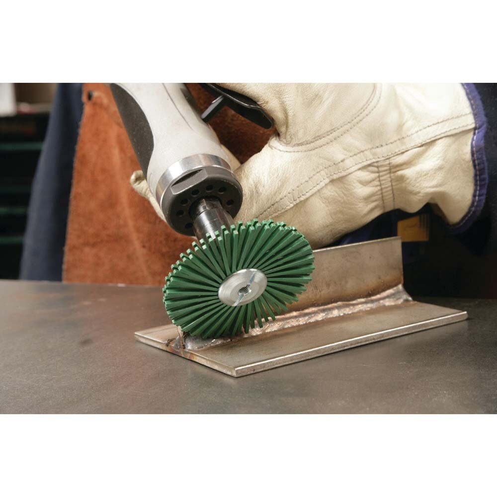 3M 7100138176 Scotch-Brite Roloc Radial Bristle Disc, 3 in, 50 Grit (10 Pack) - 2