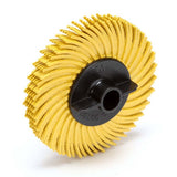 3M RB-ZB Scotch-Brite Radial Bristle Disc, 80, 2 in x 3/8 in, Thin Bristle (7100138293) (40 Pack) - 2