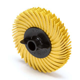 3M RB-ZB Scotch-Brite Radial Bristle Disc, 80, 2 in x 3/8 in, Thin Bristle (7100138293) (40 Pack) - 3
