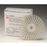 3M 7100138295 Scotch-Brite Radial Bristle Disc, RB-ZB, 220, 2 in x 3/8 in, Thin Bristle (40 Pack) - 4