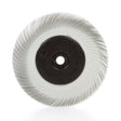 3M BB-ZB Scotch-Brite Radial Bristle Brush with Adapter, 120 Grit, White, 6 in x 7/16 in (7100138298) (5 Pack)