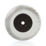 3M BB-ZB Scotch-Brite Radial Bristle Brush with Adapter, 120 Grit, White, 6 in x 7/16 in (7100138298) (5 Pack)