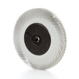 3M BB-ZB Scotch-Brite Radial Bristle Brush with Adapter, 120 Grit, White, 6 in x 7/16 in (7100138298) (5 Pack) - 3