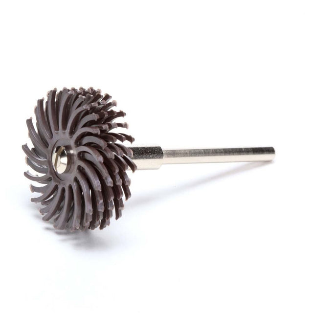 3M 7100138326 Radial Bristle Disc, 1 in x 1/8 in, 36 Grit for Cleaning and Surface Conditioning (24 Pack)