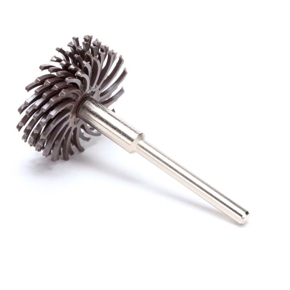 3M 7100138326 Radial Bristle Disc, 1 in x 1/8 in, 36 Grit for Cleaning and Surface Conditioning (24 Pack) - 2