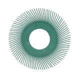 3M Scotch-Brite Radial Bristle Brush Replacement Disc, T-A 50 Refill, Ceramic 50 Grit, Green, 6 in, Center Hole (7100138327) (80 Pack)