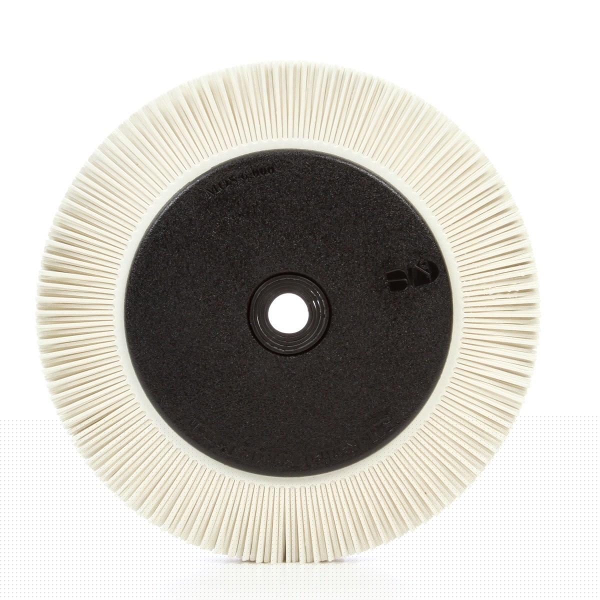 3M BB-ZB Scotch-Brite Radial Bristle Brush, 8 in x 1 in x 1-1/4 in 120 with Flange (7100138334) (2 Pack)