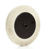 3M BB-ZB Scotch-Brite Radial Bristle Brush, 8 in x 1 in x 1-1/4 in 120 with Flange (7100138334) (2 Pack) - 2