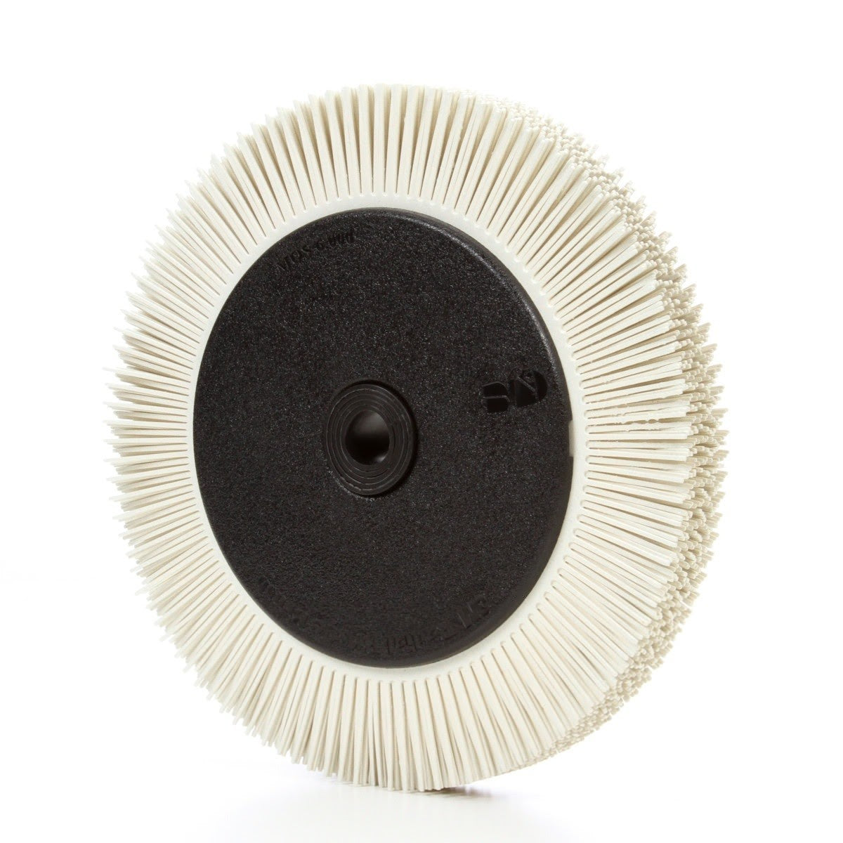 3M BB-ZB Scotch-Brite Radial Bristle Brush, 8 in x 1 in x 1-1/4 in 120 with Flange (7100138334) (2 Pack) - 3