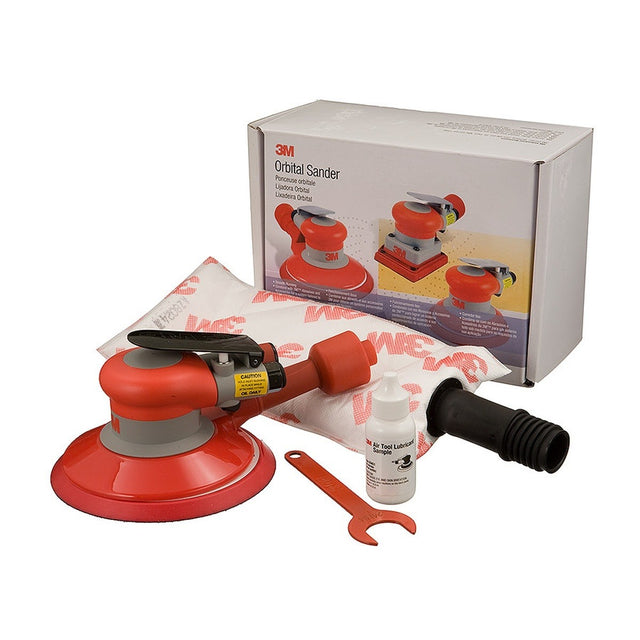 3M 20208 Self-Generated Vacuum Random Orbital Sander, 6 in, 5/16 in Orbit (7100138346)