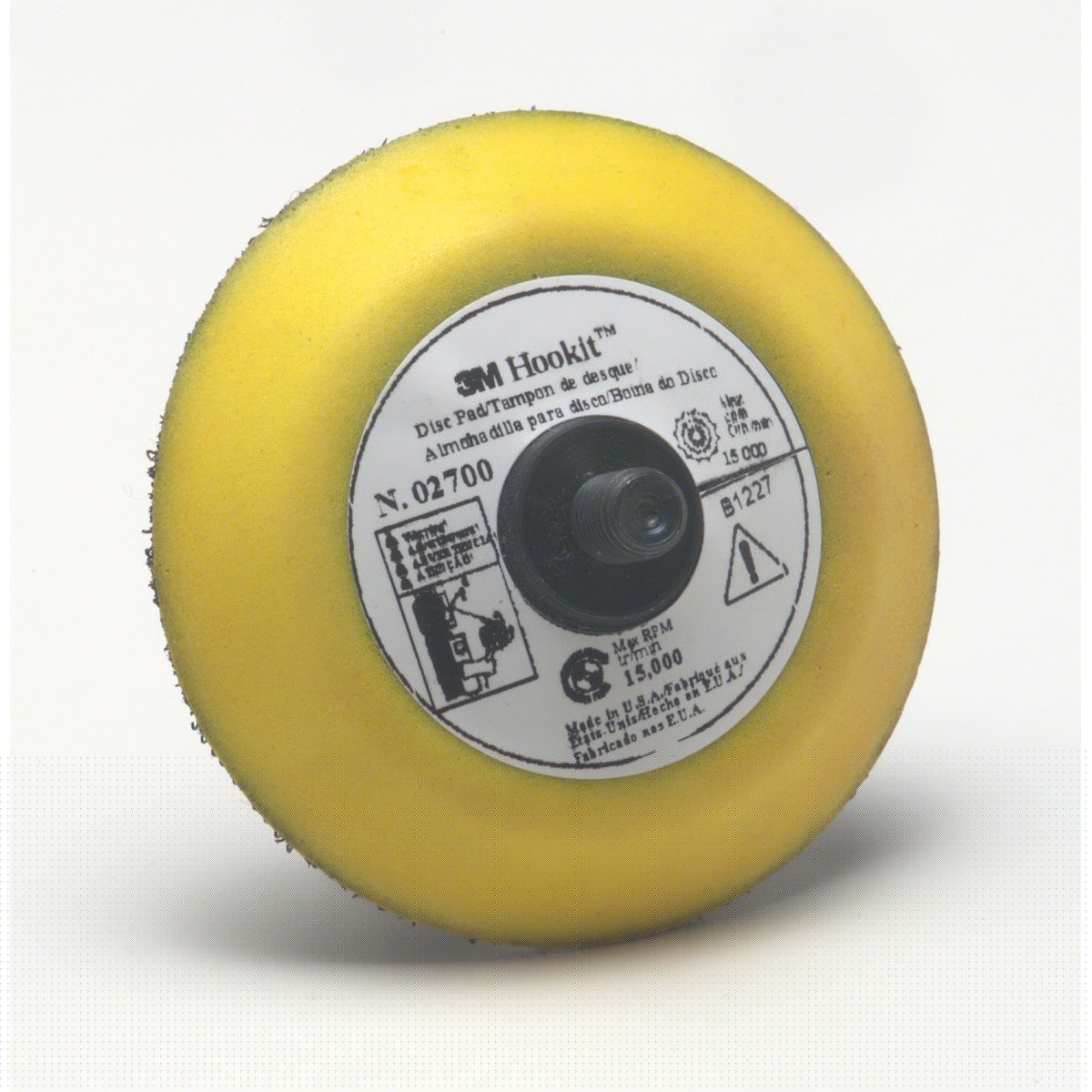 3M 20208 Self-Generated Vacuum Random Orbital Sander, 6 in, 5/16 in Orbit (7100138346) - 2