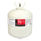 3M 70 70 CYL Cylinder Spray Adhesive, Clear, Large Cylinder, 27.3 lb Net Weight (7100138479)