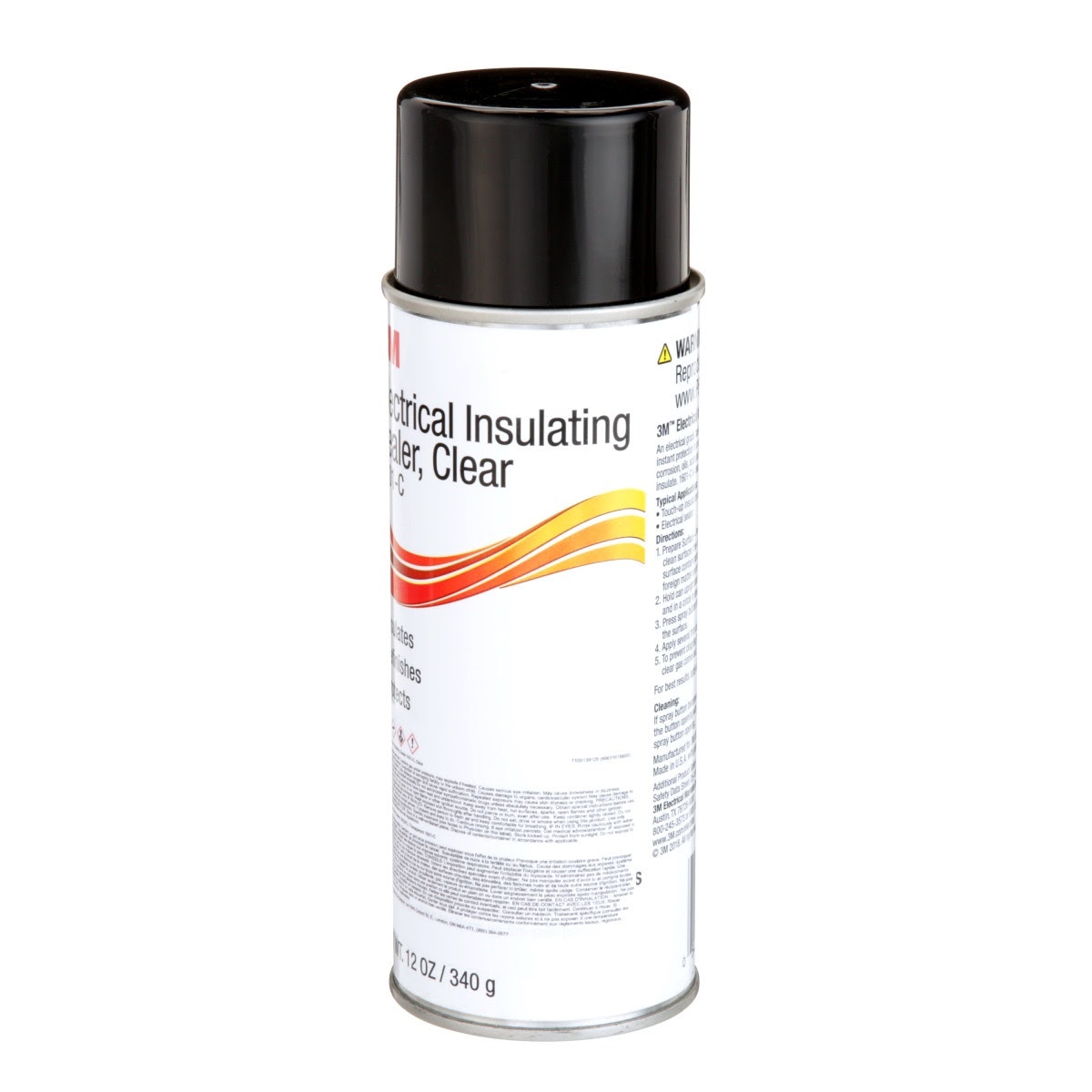 3M 1601-C Electrical Insulating Sealer, 12-oz Can, Clear (7100139129) (12 Pack) - 4