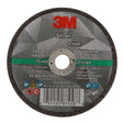 3M 87458 Silver Cut-Off Wheel T1, 3 in x .035 in x 3/8 in for Pipe Cutting on Stainless and Mild Steel (7100139208) (25 Pack)