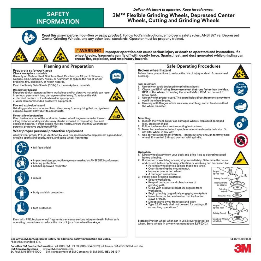 3M 7100139210 Silver Cut-Off Wheel 3 in x 0.060 in x 3/8 in for Stainless and Mild Steel Pipe Cutting (25 Pack) - 10