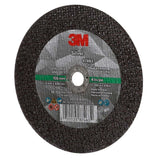 3M 7100139222 Silver Cut-Off Wheel T1, 4 in x .050 in x 3/8 in for Pipe Cutting on Stainless and Mild Steel (25 Pack) - 2