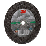 3M 7100139222 Silver Cut-Off Wheel T1, 4 in x .050 in x 3/8 in for Pipe Cutting on Stainless and Mild Steel (25 Pack) - 3