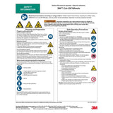 3M 7100139222 Silver Cut-Off Wheel T1, 4 in x .050 in x 3/8 in for Pipe Cutting on Stainless and Mild Steel (25 Pack) - 9