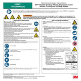 3M 7100139222 Silver Cut-Off Wheel T1, 4 in x .050 in x 3/8 in for Pipe Cutting on Stainless and Mild Steel (25 Pack) - 10