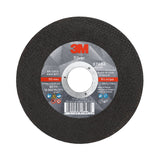 3M 87464 Silver Cut-Off Wheel, T1, 4-1/2 in x 1/8 in x 7/8 in, Precision Shaped Grain, 60+ Grit, Black (7100139226) (50 Pack)