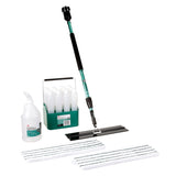 3M Easy Scrub Express Starter Kit with Mop Handle Pole 16 in Mop Pad Holder 12 Bottles and Caddy 2 Flat Mop Pads and 1/2 Gallon Pour Jug (7100139536) - 2