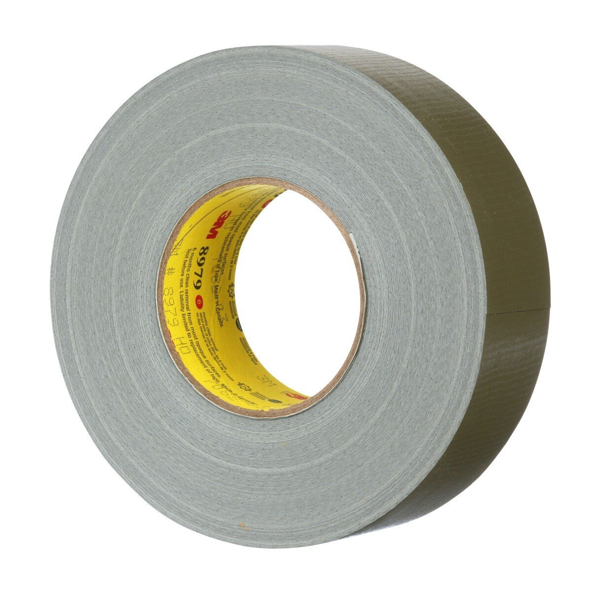 3M 8979 Performance Plus Duct Tape, Olive, 48 mm x 55 m, 11.5 mil (7100140217) (24 Pack) - 2