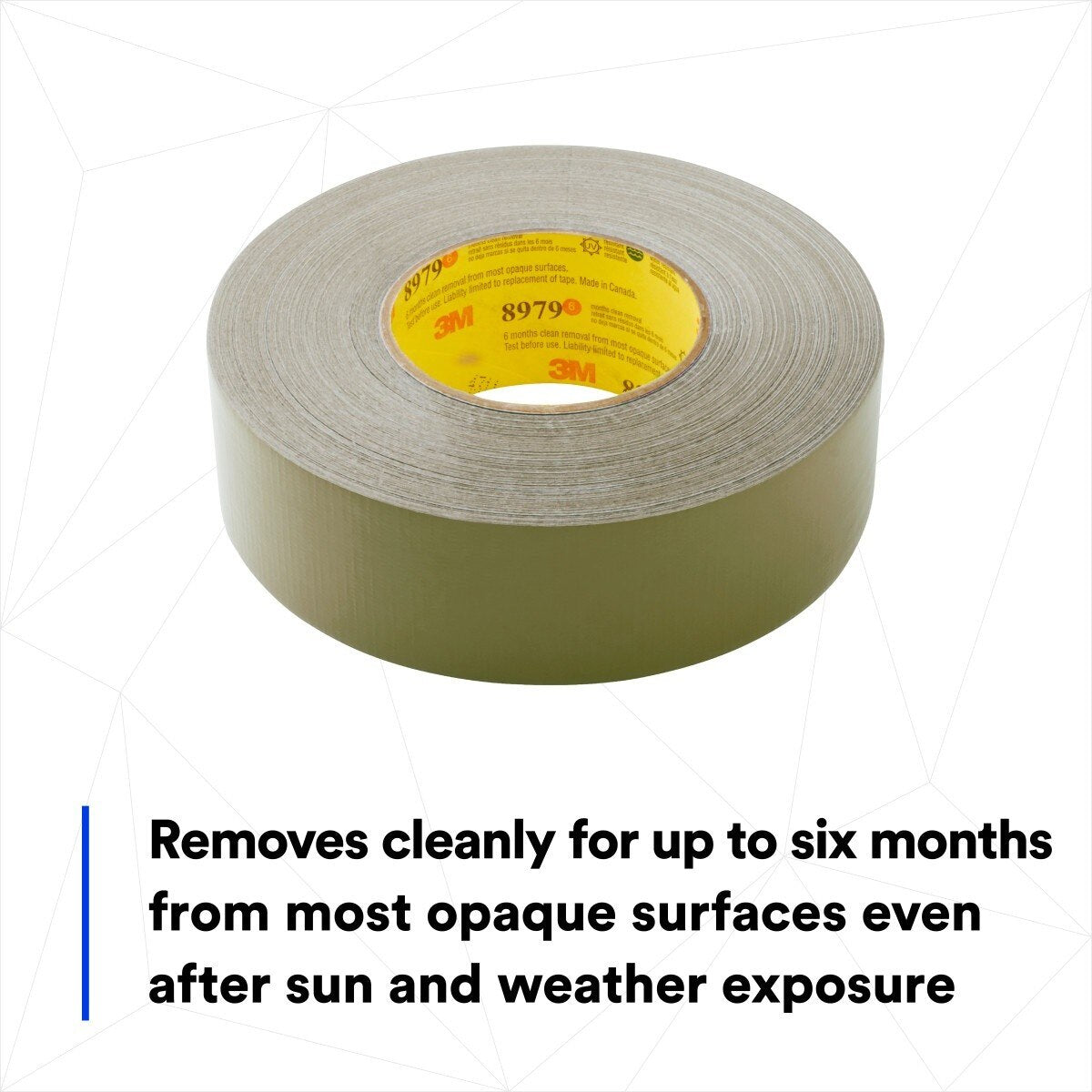 3M 8979 Performance Plus Duct Tape, Olive, 48 mm x 55 m, 11.5 mil (7100140217) (24 Pack) - 4