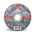 3M 87659 Silver Cut-Off Wheel, 36+, T27, 4.5 in x 3/32 in x 7/8 in (7100141055) (25 Pack)