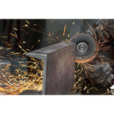 3M 87454 Silver Depressed Center Grinding Wheel T27 5 in x 1/4 in x 7/8 in for Deburring and Heavy Stock Removal on Steel (7100141078) (10 Pack) - 3