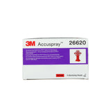 3M 26620 Accuspray Atomizing Head Refill Pack for PPS Series 2.0, Red, 2.0 mm (7100141414) (24 Pack)