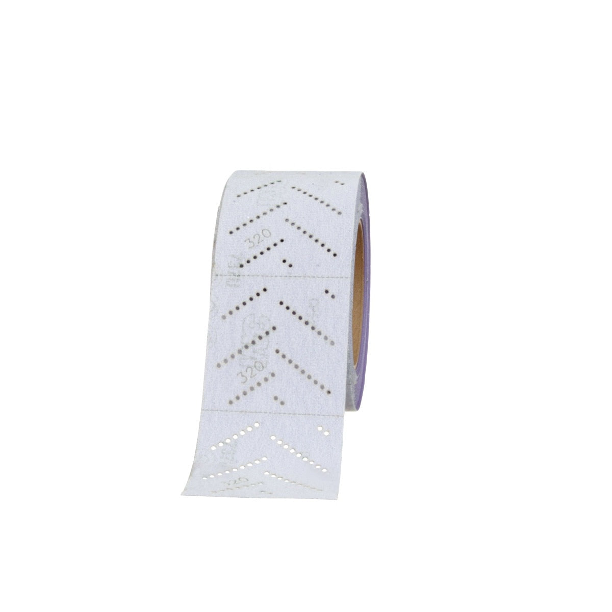 3M 737U Cubitron II Hookit Clean Sanding Sheet Roll, 320+, Purple, 70 mm x 12 m, Multi-Hole (34449) (7100141495) (5 Pack) - 7