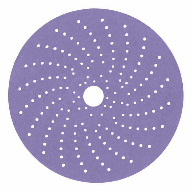 3M 737U 31483 Cubitron II Hookit Clean Sanding Abrasive Disc, 6 in, 320+, Purple (7100141496) (50 Pack)