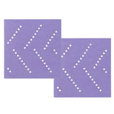 3M 737U Cubitron II Hookit Clean Sanding Sheet Roll, Multi-Hole, 400+, Purple, 70 mm x 12 m (34450) (7100141523) (5 Pack) - 9