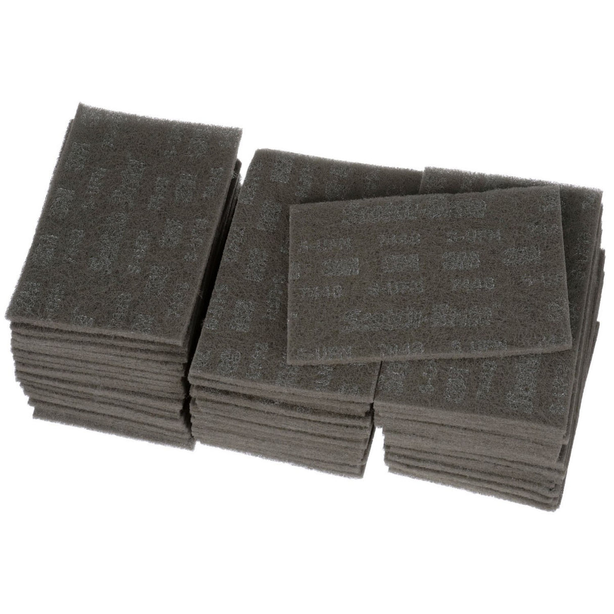 3M HP-HP 7448 Scotch-Brite Ultra Fine Hand Pad, SiC, Gray, 6 in x 9 in (7100141899) (60 Pack) - 2