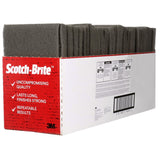 3M HP-HP 7448 Scotch-Brite Ultra Fine Hand Pad, SiC, Gray, 6 in x 9 in (7100141899) (60 Pack) - 7