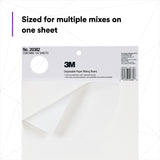 3M B-20382 Disposable Paper Mixing Board, Non Porous, Solvent Resistant, Non Soak, Large Sheet, 10 in x 13 in, 100 Sheets/Board (7100144396) (12 Pack) - 2