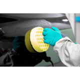 3M Perfect-It Hookit Foam Compounding Pad, Waffle, Medium, White, 8 in, 2-Sided (05706) (7100145280) (6 Pack) - 2