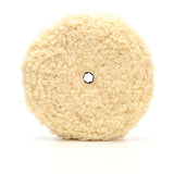 3M Perfect-It Hookit Wool Compounding Pad, 9 in, Double-Sided, Quick Connect, White (05753) (7100145347) (6 Pack)