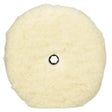 3M Perfect-It Low Linting Wool Compounding Pad, 100 Wool, White, 9 in (33279) (7100145353) (6 Pack)