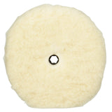 3M Perfect-It Low Linting Wool Compounding Pad, 100 Wool, White, 9 in (33279) (7100145353) (6 Pack)
